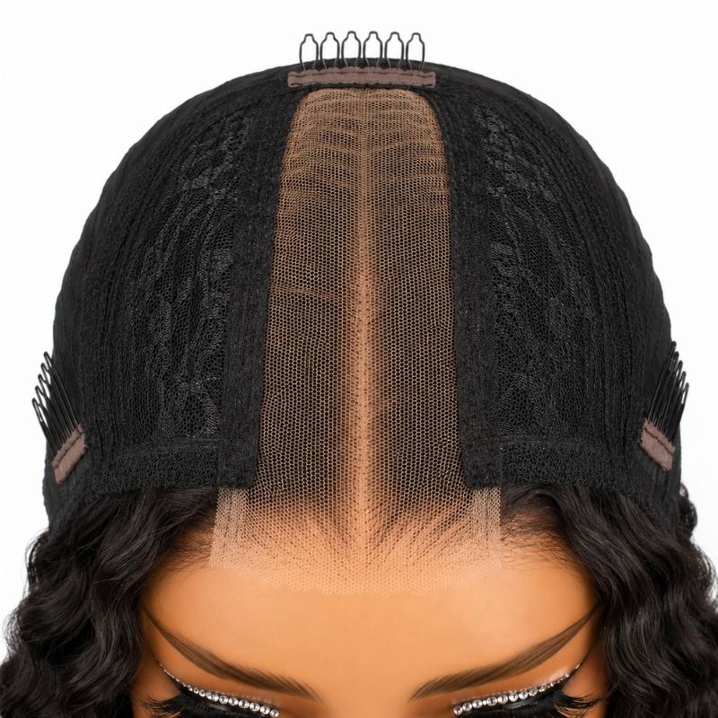 Glueless 2x6 HD Lace Wig: Deep Wave