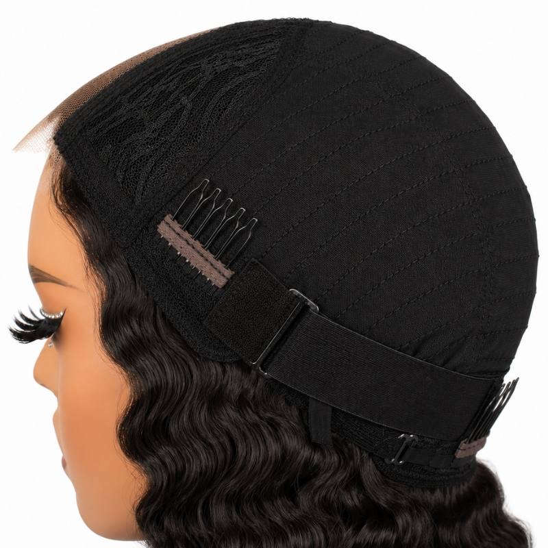 Glueless 2x6 HD Lace Wig: Deep Wave